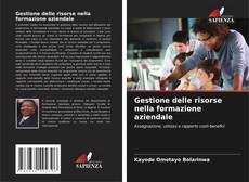 Gestione delle risorse nella formazione aziendale的封面