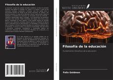 Bookcover of Filosofía de la educación