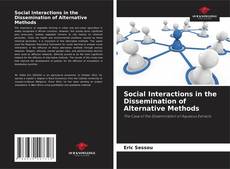 Social Interactions in the Dissemination of Alternative Methods kitap kapağı