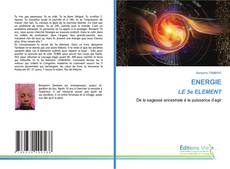 Обложка ENERGIE LE 5e ELEMENT