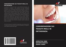 Bookcover of CONSIDERAZIONI SUI TESSUTI MOLLI IN ORTODONZIA