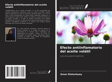 Copertina di Efecto antiinflamatorio del aceite volátil