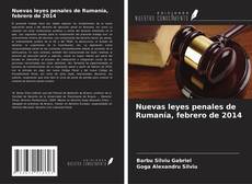 Capa do livro de Nuevas leyes penales de Rumanía, febrero de 2014 