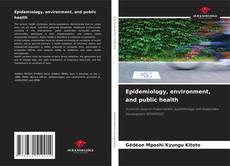 Обложка Epidemiology, environment, and public health