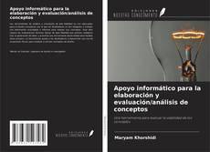Capa do livro de Apoyo informático para la elaboración y evaluación/análisis de conceptos 