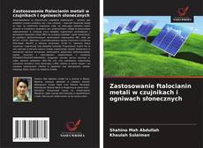 Portada del libro de Zastosowanie ftalocianin metali w czujnikach i ogniwach słonecznych