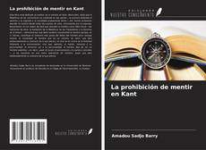 Capa do livro de La prohibición de mentir en Kant 