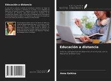 Capa do livro de Educación a distancia 