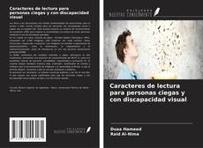 Couverture de Caracteres de lectura para personas ciegas y con discapacidad visual