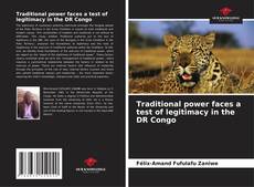 Buchcover von Traditional power faces a test of legitimacy in the DR Congo