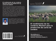 Buchcover von El rendimiento de los corderos Mecheri para la producción de carne de cordero