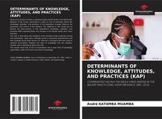 Couverture de DETERMINANTS OF KNOWLEDGE, ATTITUDES, AND PRACTICES (KAP)