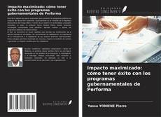 Impacto maximizado: cómo tener éxito con los programas gubernamentales de Performa kitap kapağı