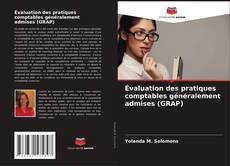 Évaluation des pratiques comptables généralement admises (GRAP) kitap kapağı