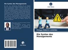 Borítókép a  Die Syntax des Managements - hoz