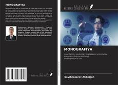 MONOGRАFIYA kitap kapağı