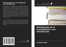 Metodología de la investigación: una introducción kitap kapağı