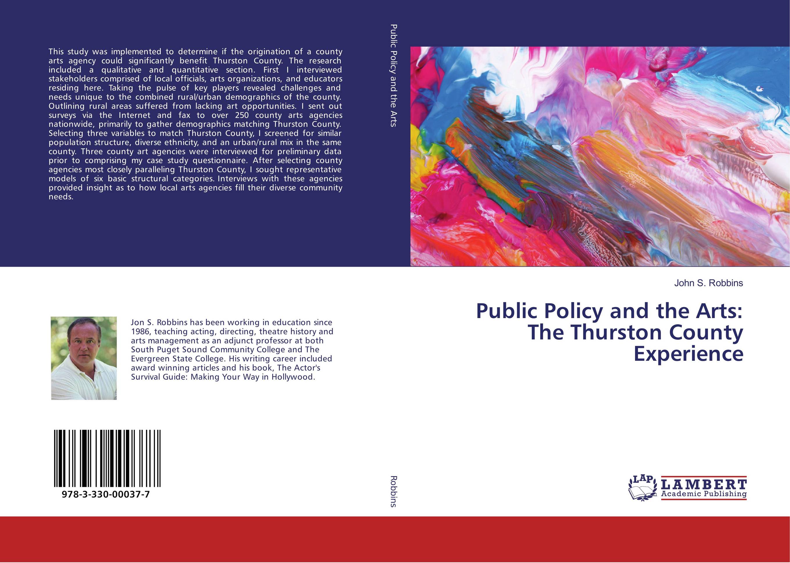 Public Policy and the Arts: The Thurston County Experience..