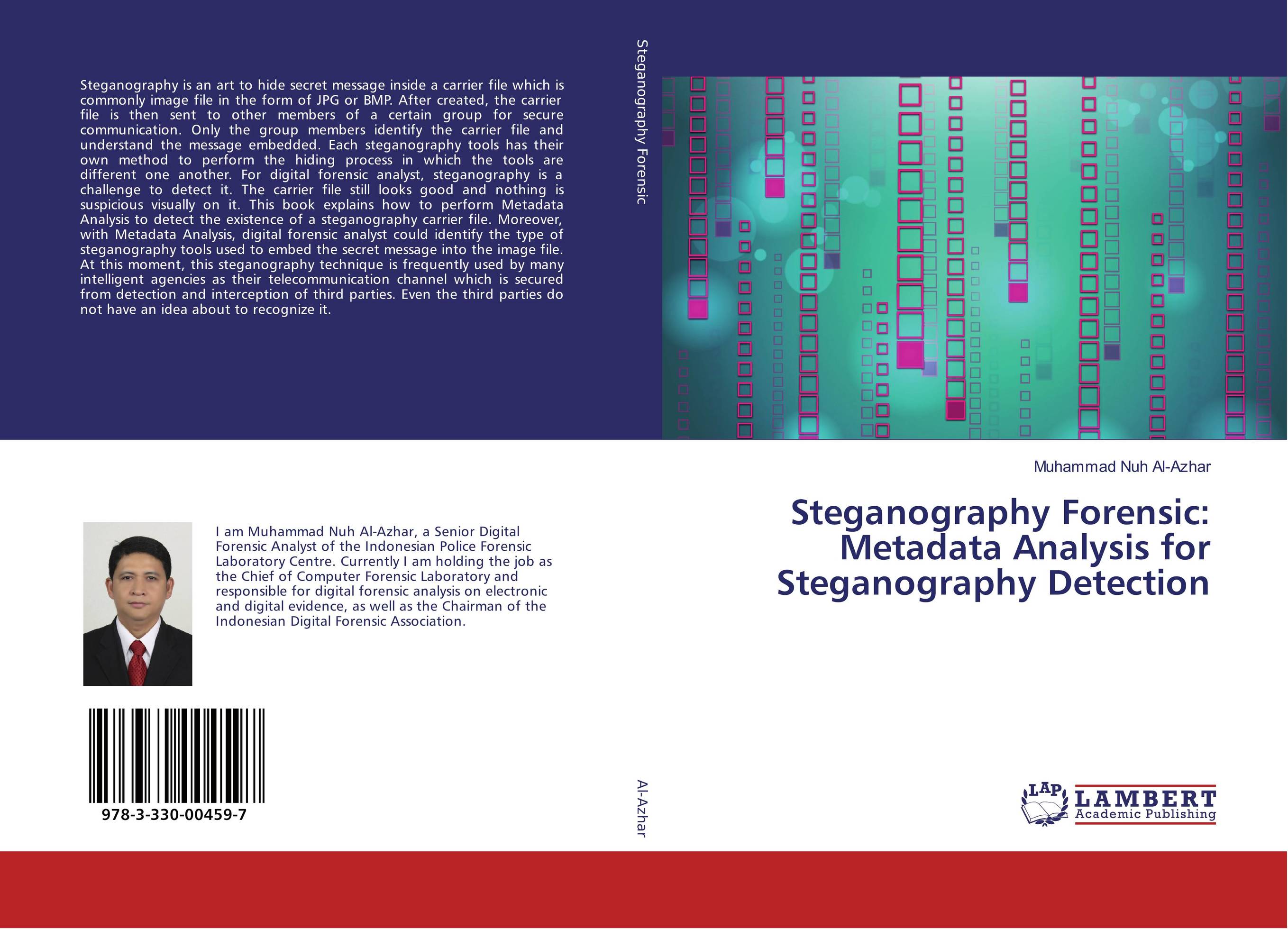 Message inside. Steganography. Metadata Analysis (Audio Forensic Expert, n.d.-b).