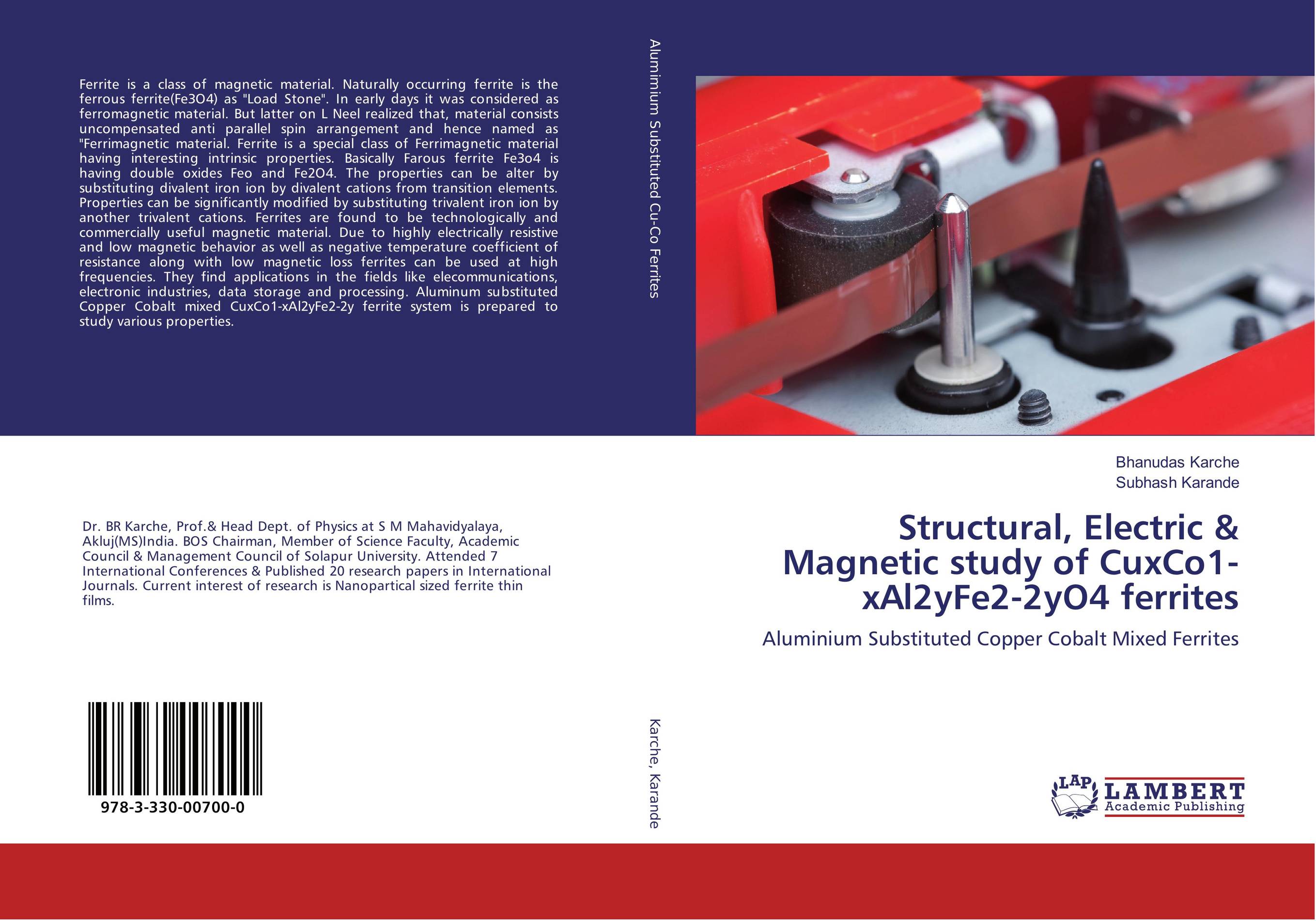 Structural, Electric &amp;amp; Magnetic study of CuxCo1-xAl2yFe2-2yO4 ferrites. Aluminium Substituted Copper Cobalt Mixed Ferrites.