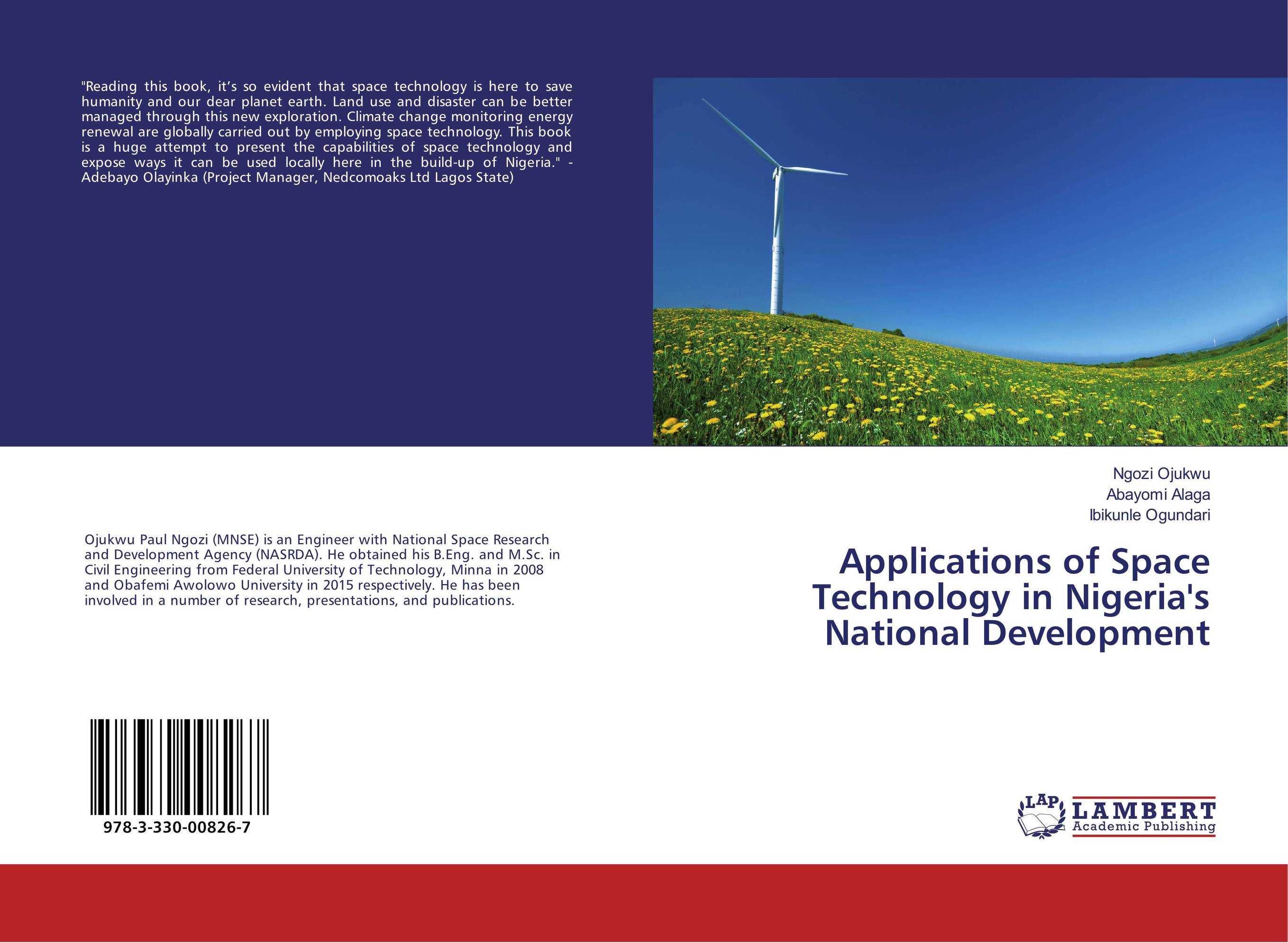 Applications of Space Technology in Nigeria's National Development..