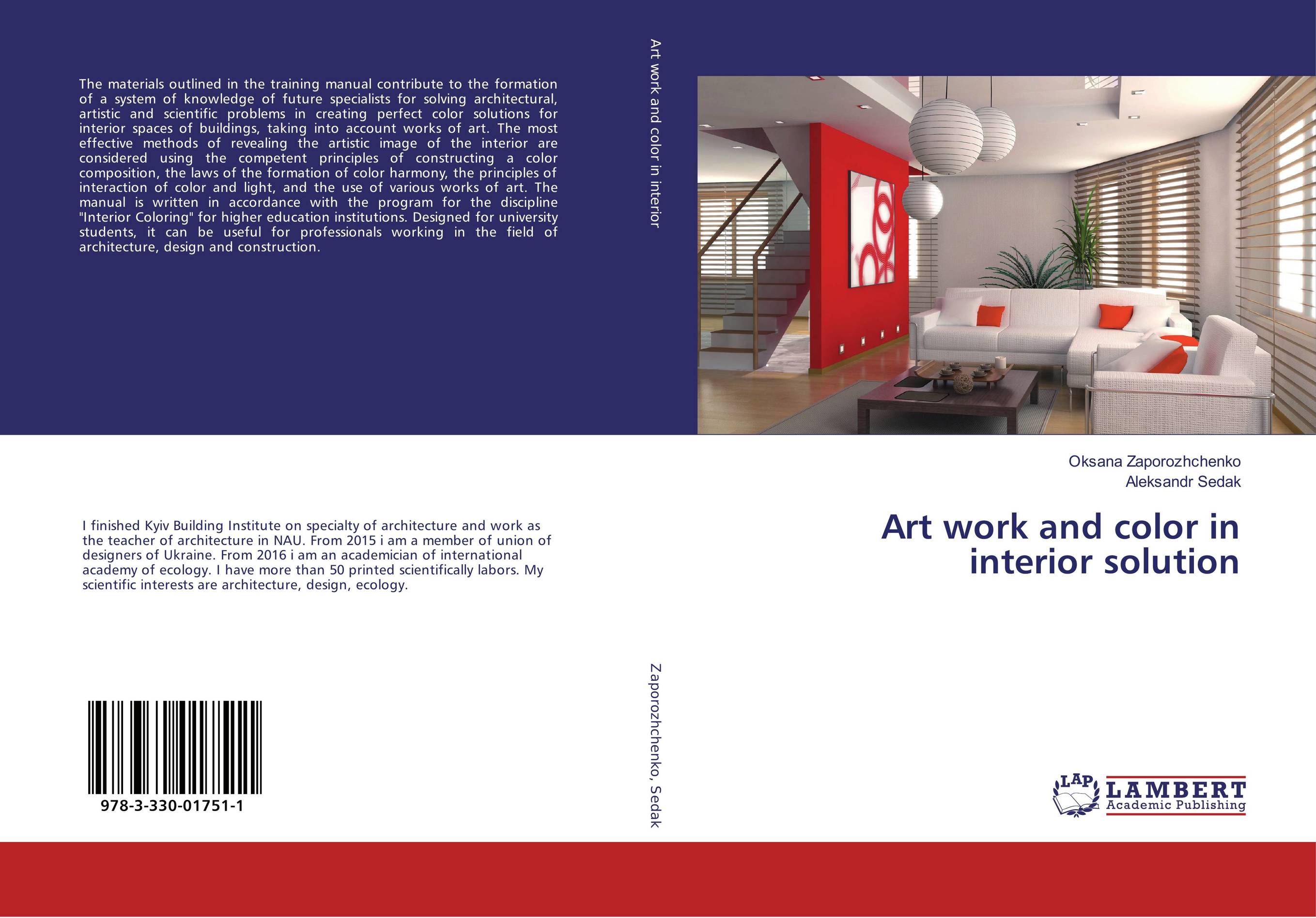 9783330017511 Art work and color in interior solution Oksana Zaporozhchenko an 9783330017511 Art work and color in interior solution Oksana Zaporozhchenko an