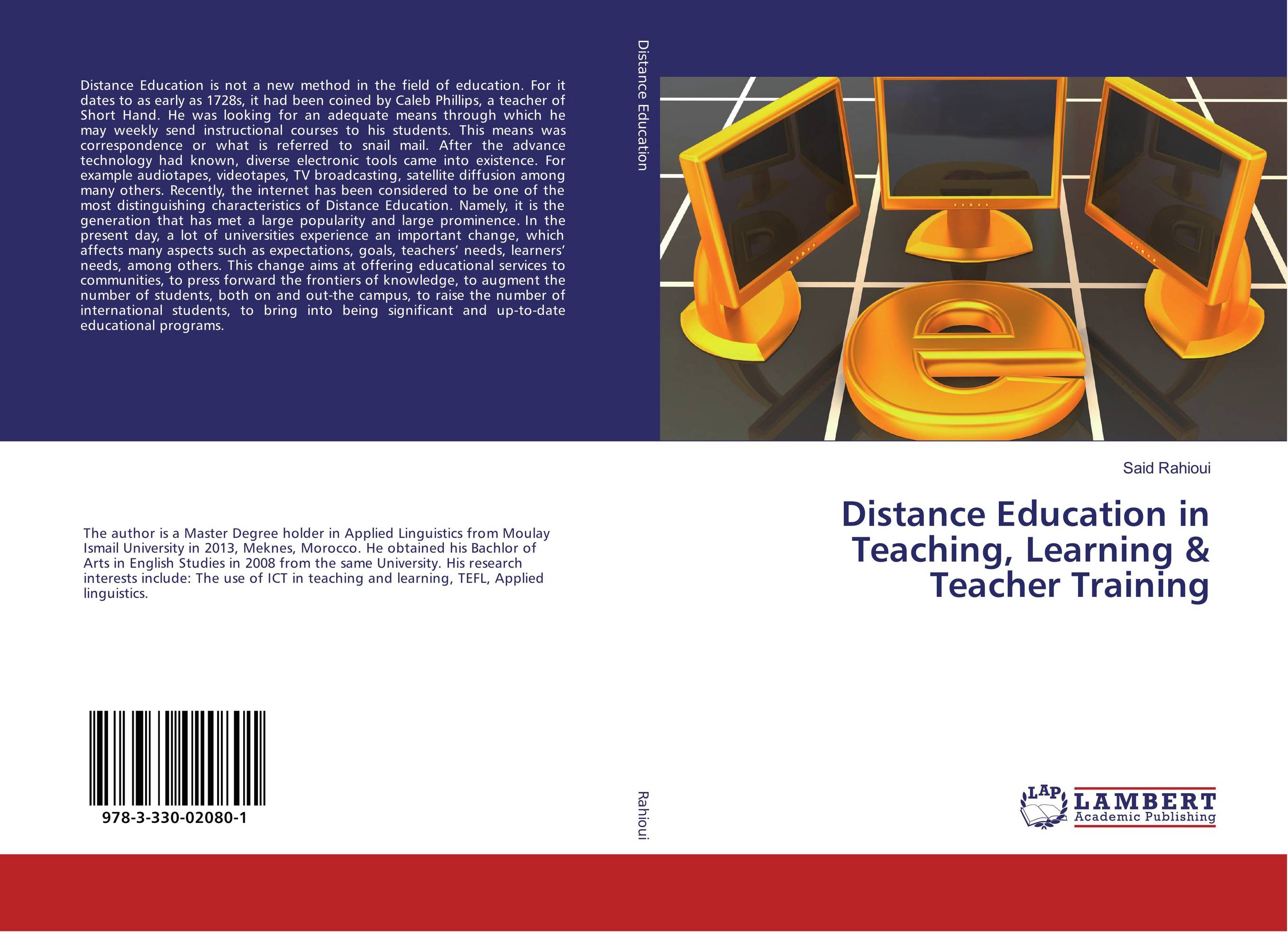 9783330020801 Distance Education in ching, Learning & cher Training Said 9783330020801 Distance Education in ching, Learning & cher Training Said