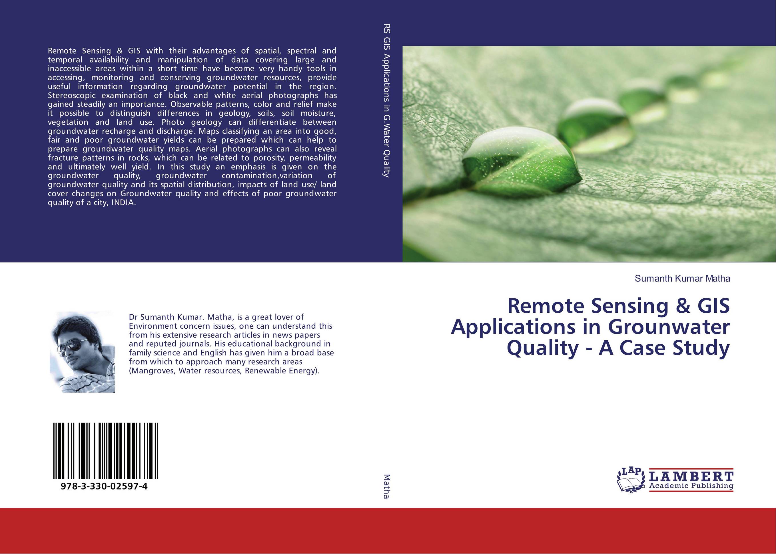 Remote Sensing &amp;amp; GIS Applications in Grounwater Quality - A Case Study..