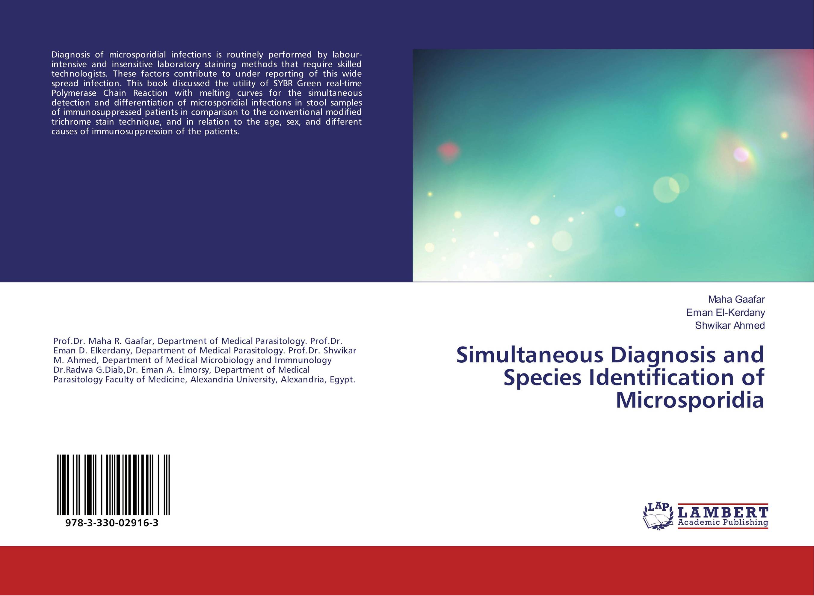 Simultaneous Diagnosis and Species Identification of Microsporidia..
