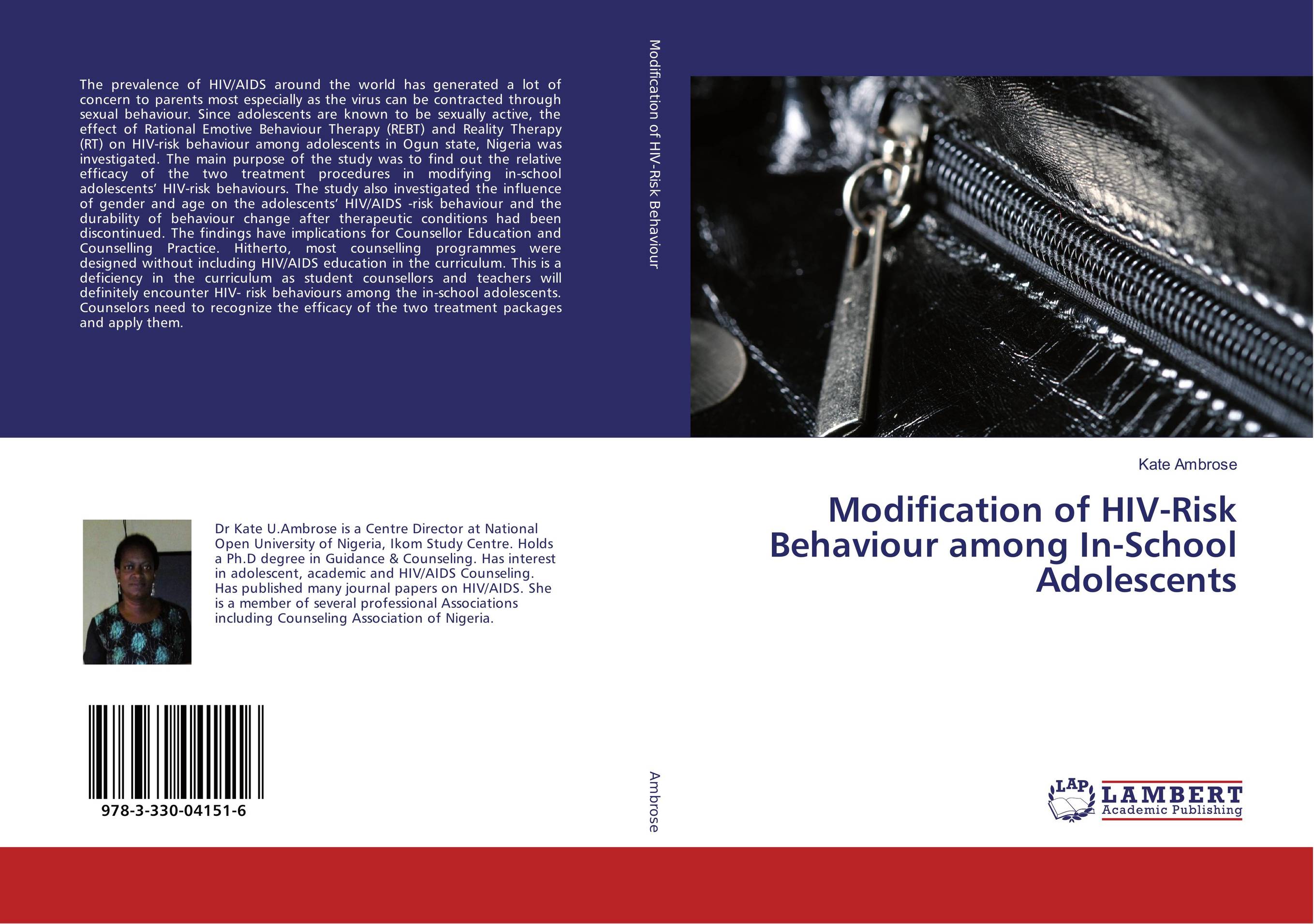 Among adolescents. Behavior modification book.