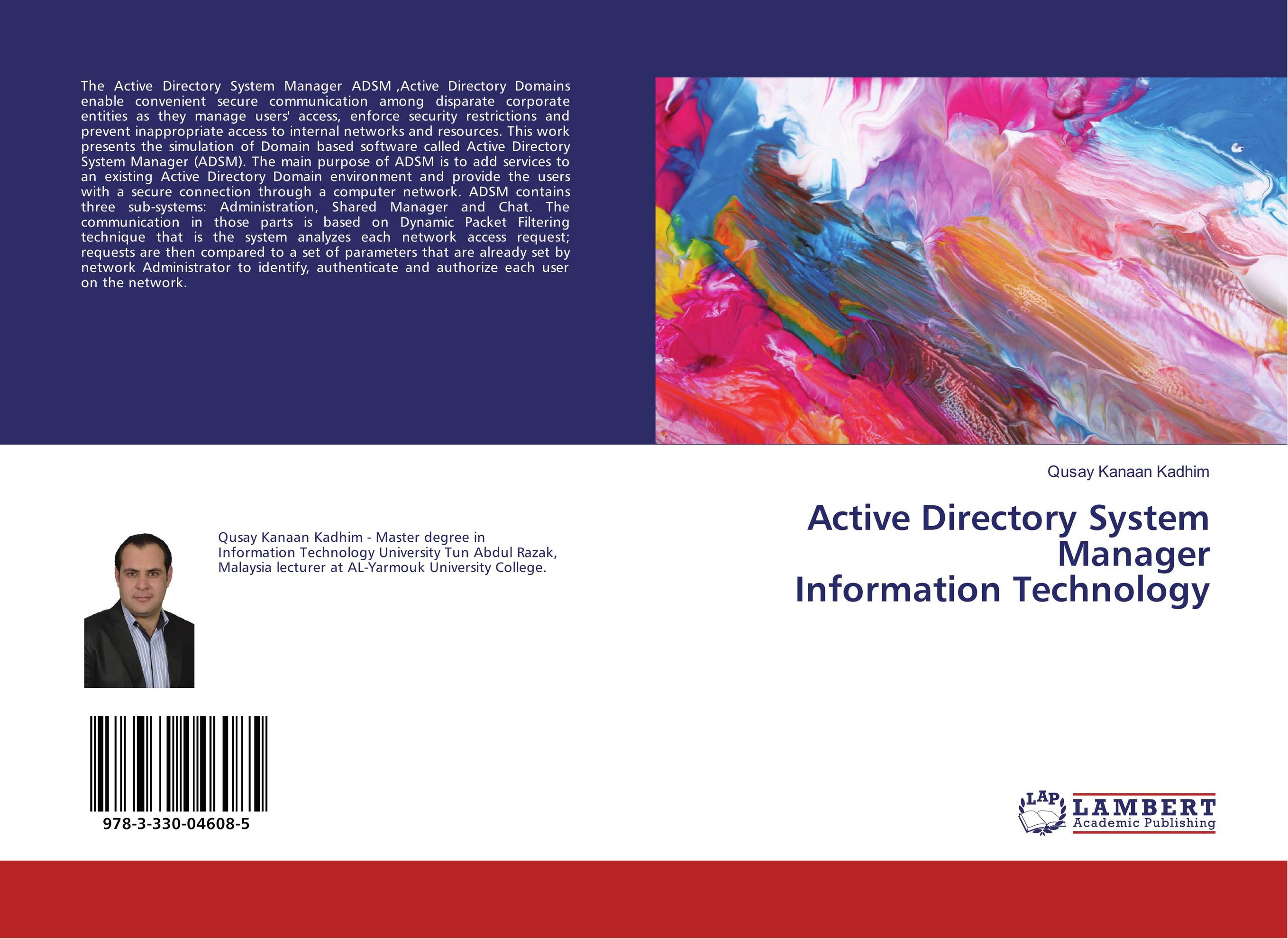 Active Directory System Manager Information Technology..