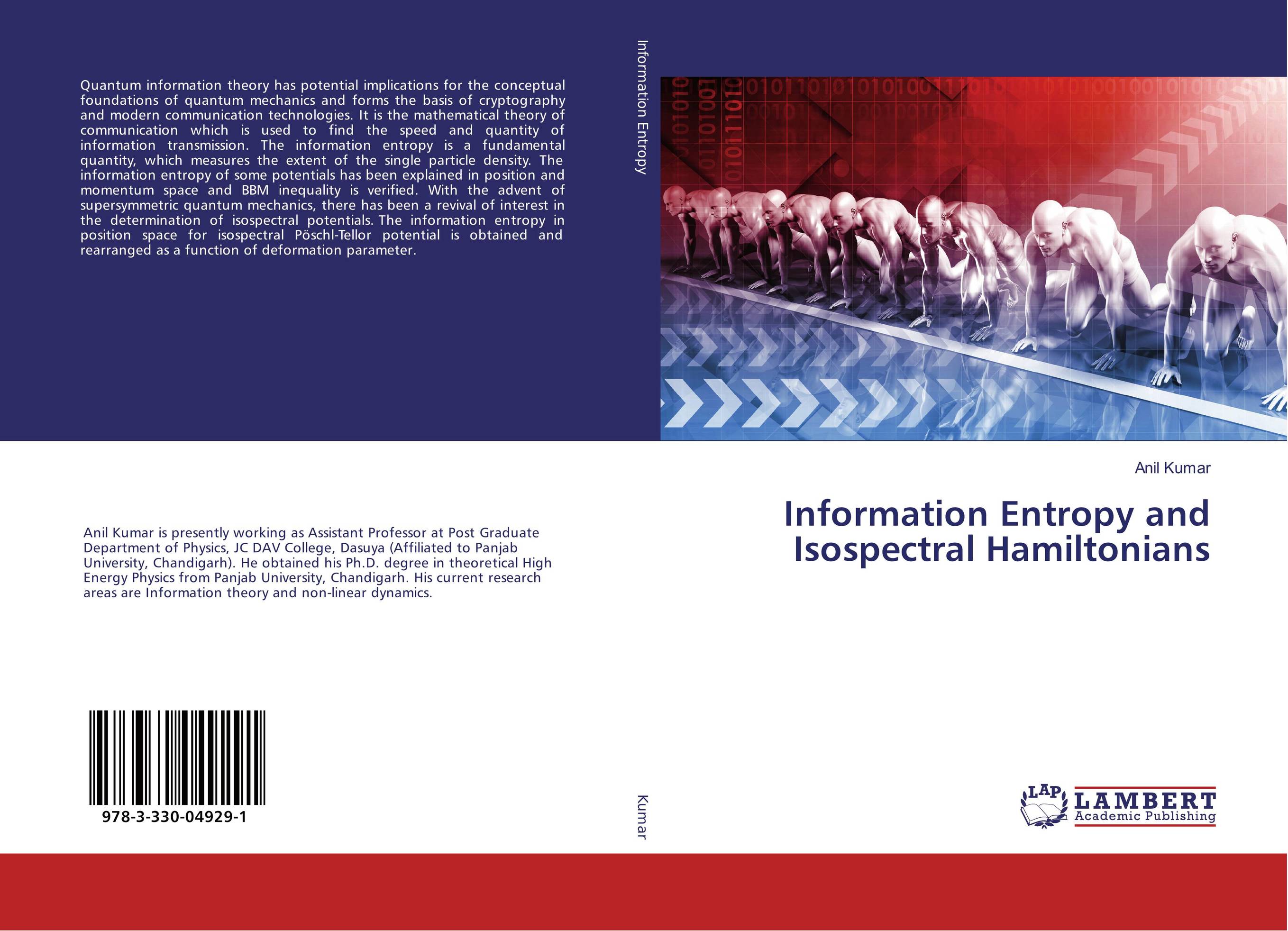 Information Entropy and Isospectral Hamiltonians..