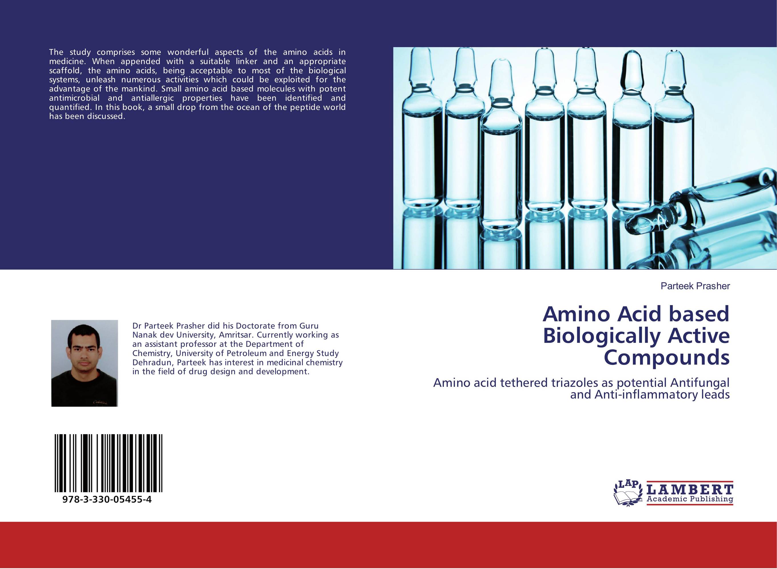 Amino Acid based Biologically Active Compounds. Amino acid tethered triazoles as potential Antifungal and Anti-inflammatory leads.