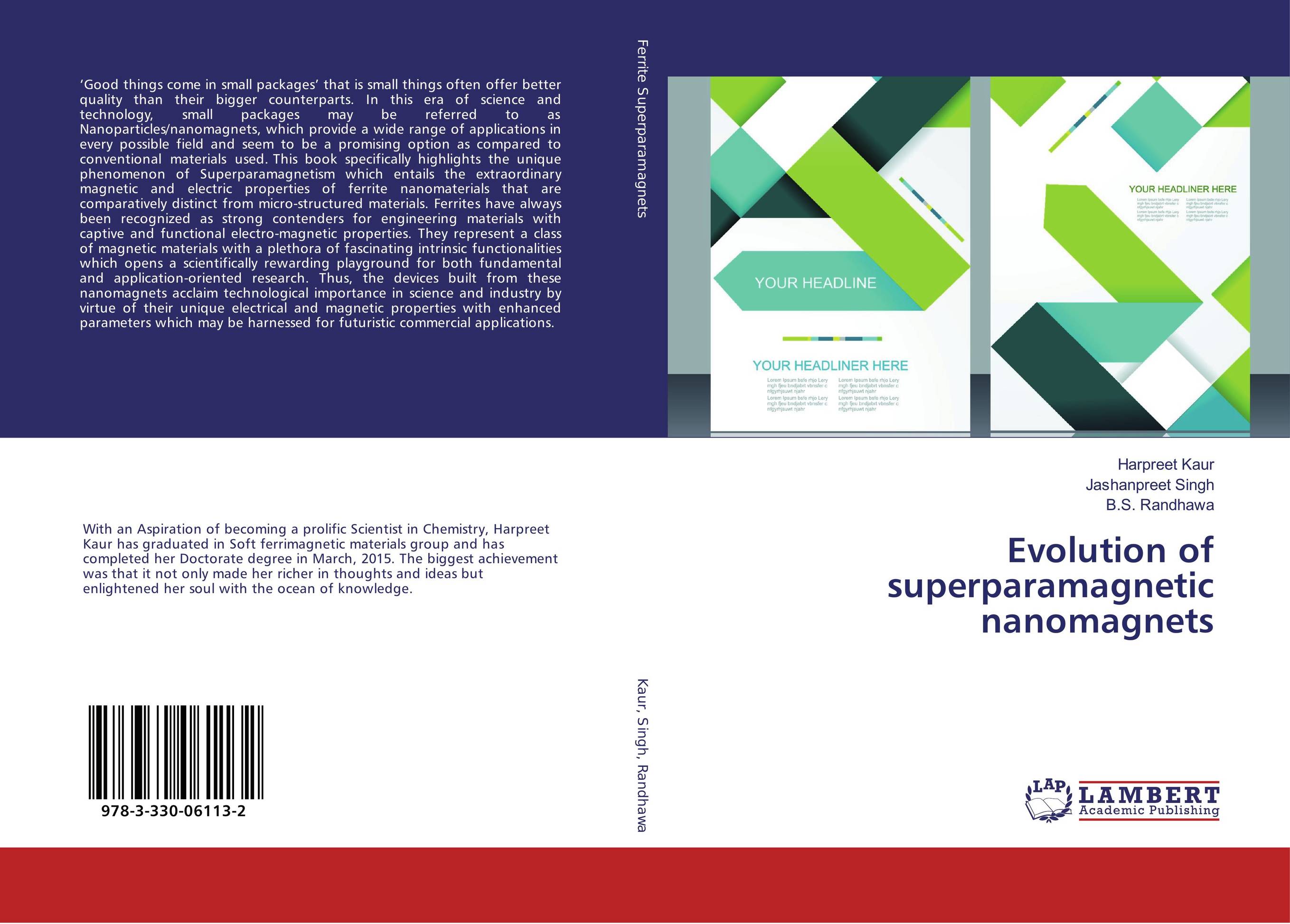 Evolution of superparamagnetic nanomagnets..