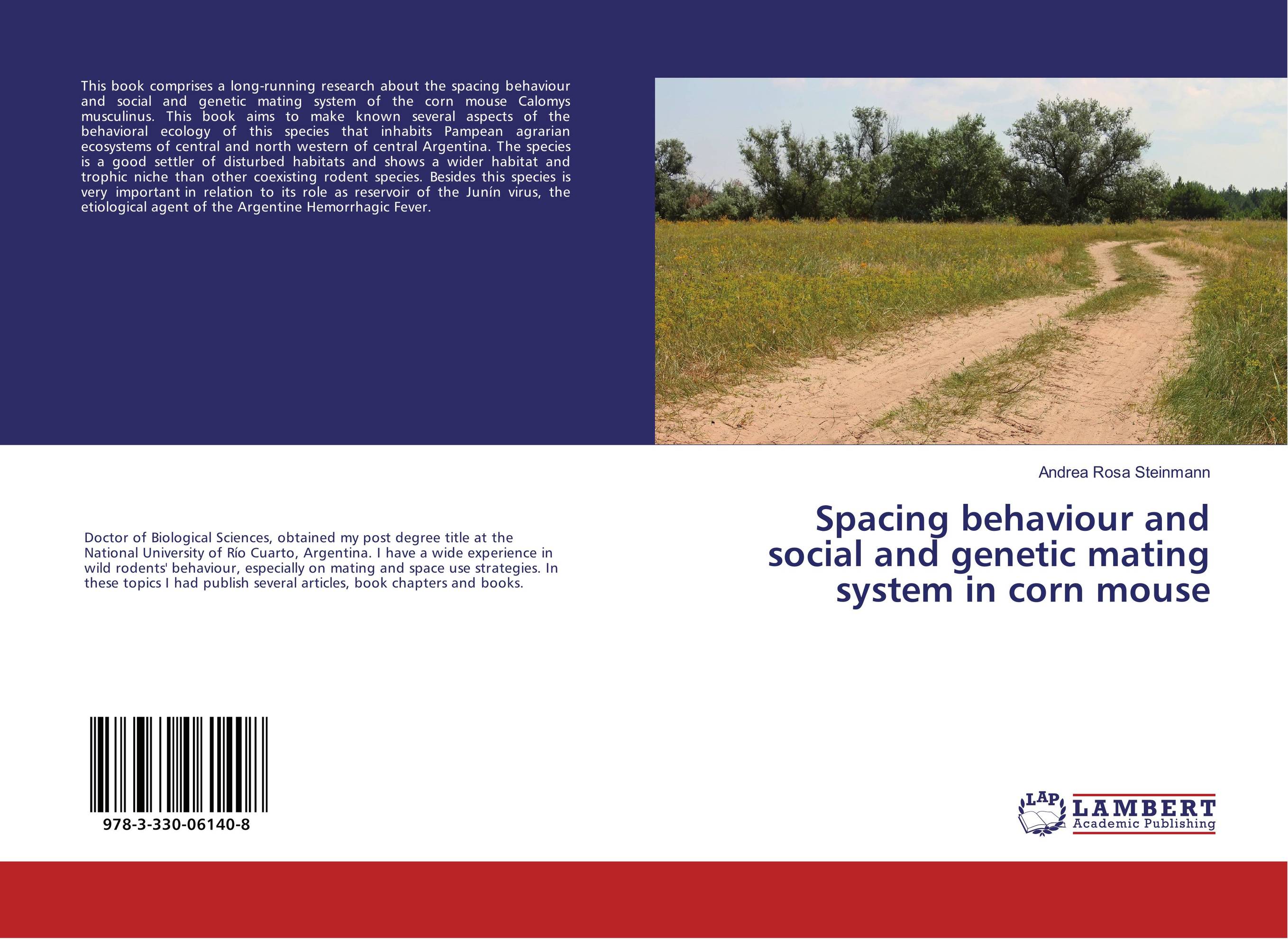 Spacing behaviour and social and genetic mating system in corn mouse..