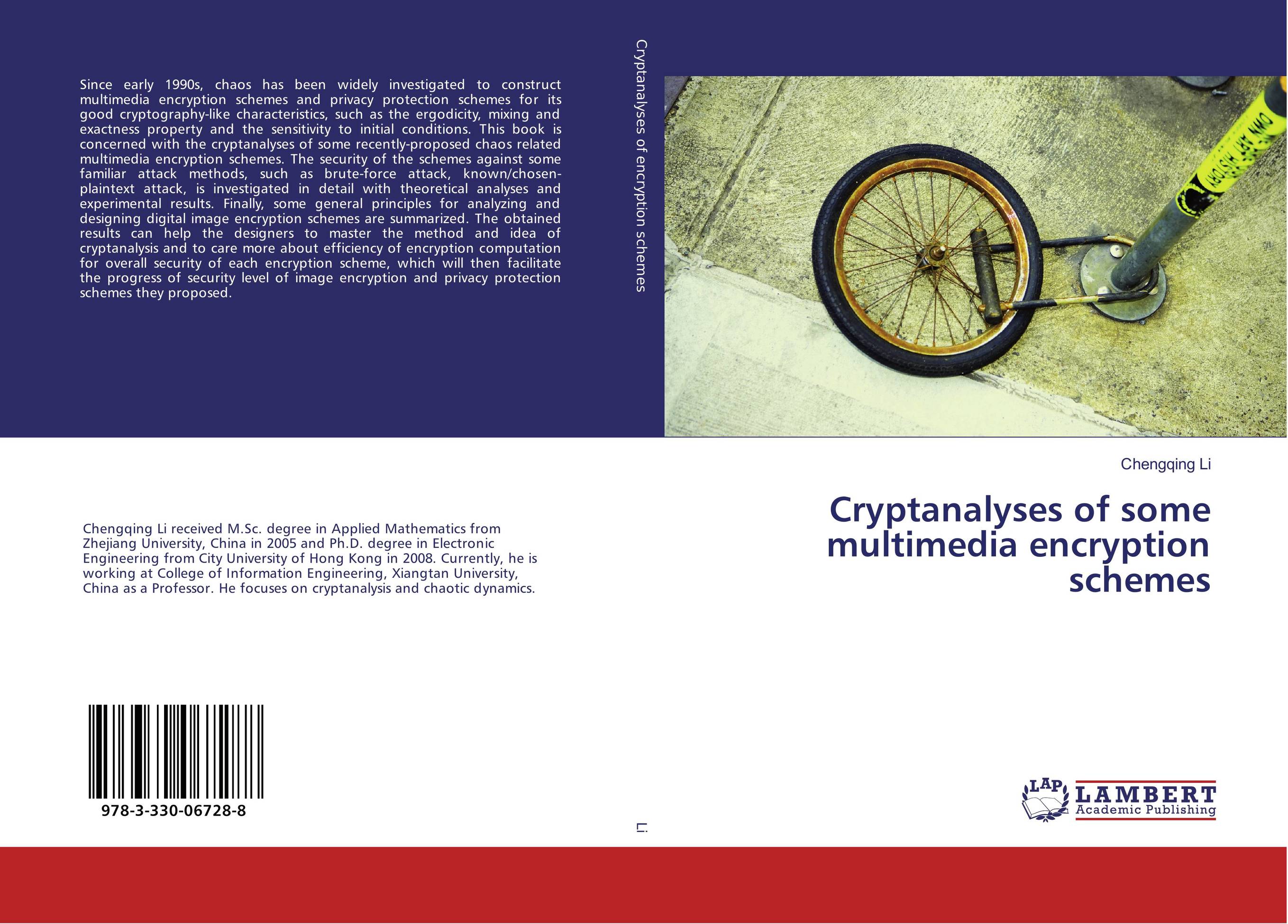 9783330067288 Cryptanalyses of some multimedia encryption schemes Chengqing Li 9783330067288 Cryptanalyses of some multimedia encryption schemes Chengqing Li