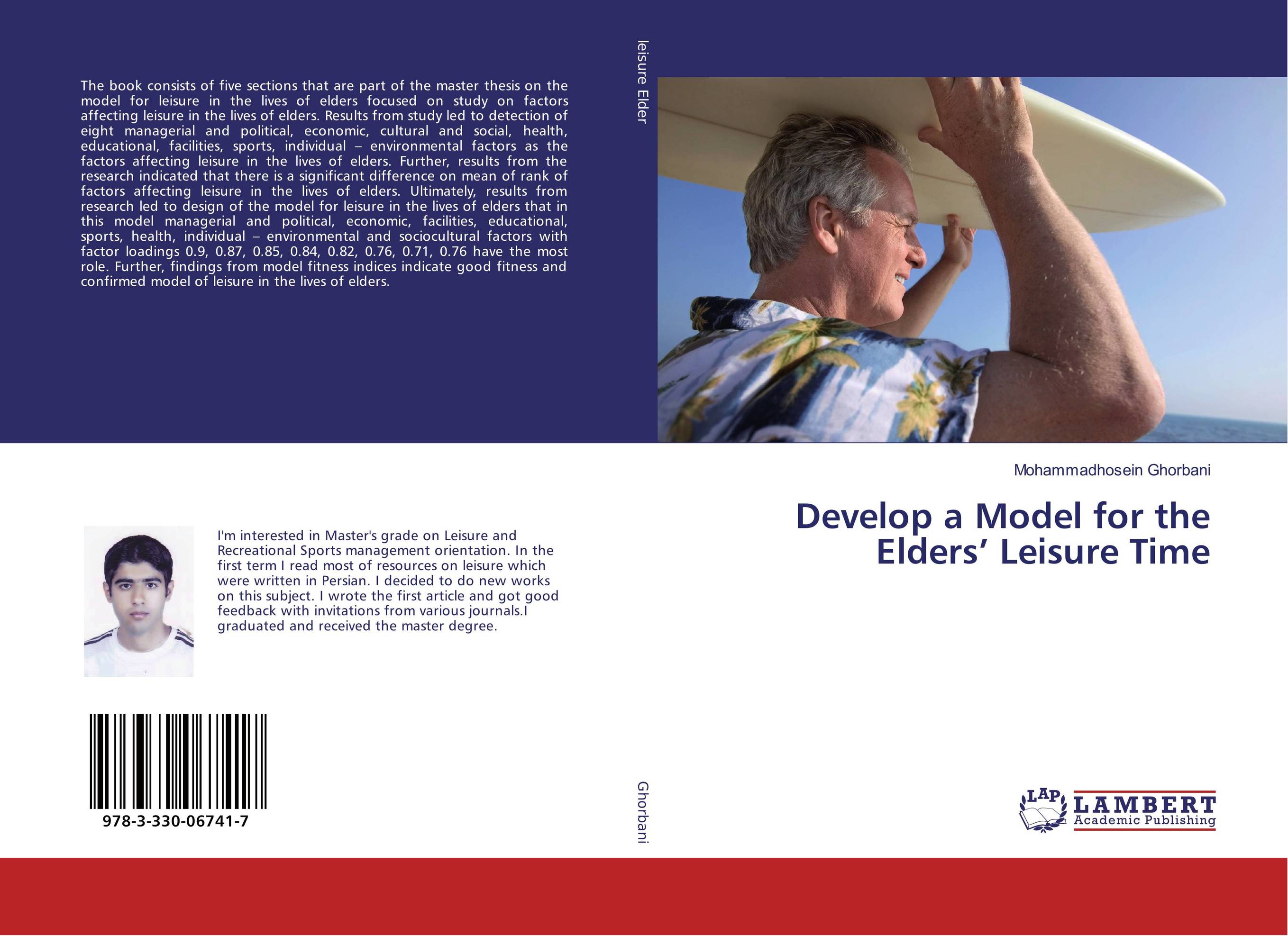 Develop a Model for the Elders’ Leisure Time..