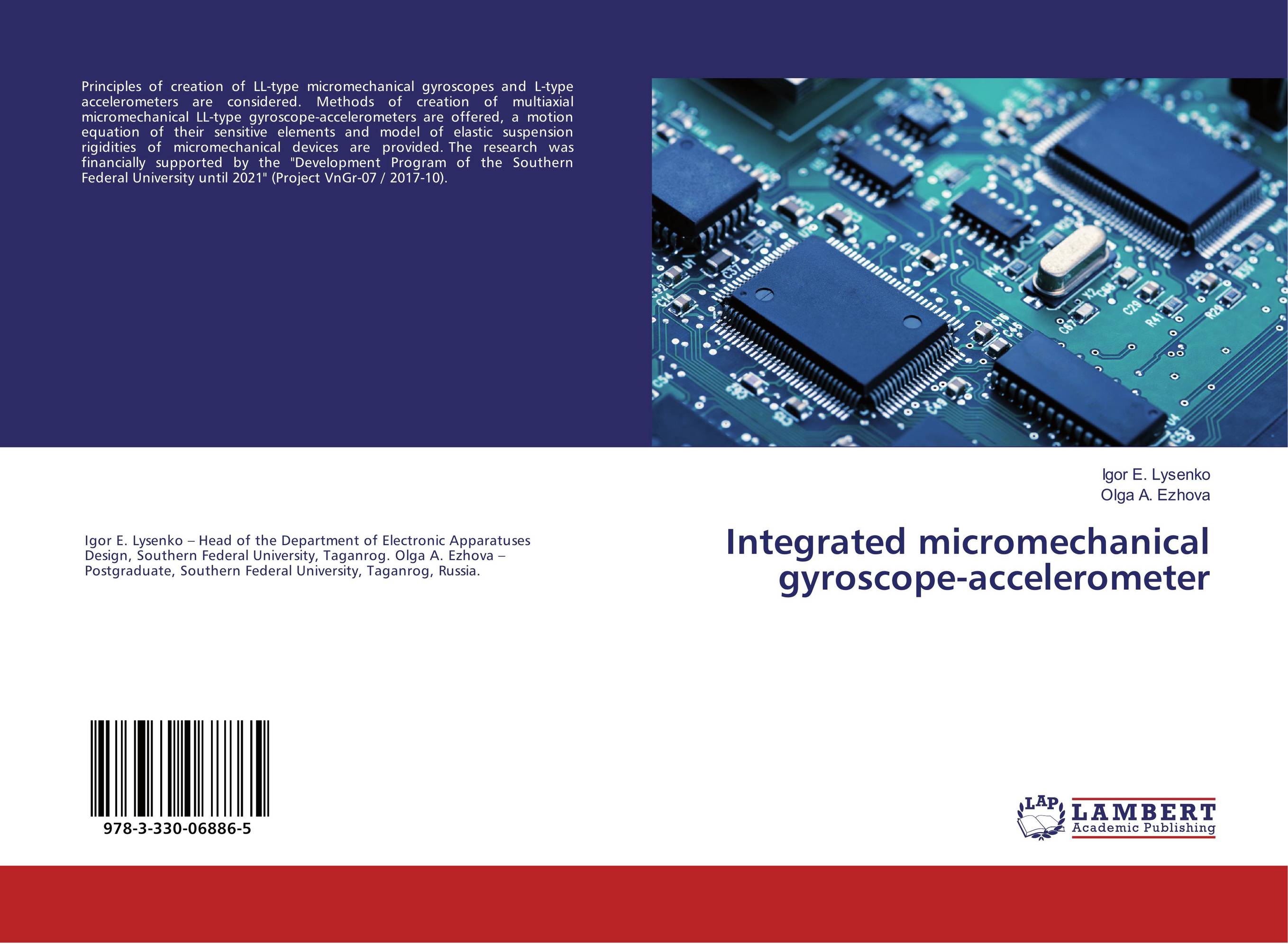 Integrated micromechanical gyroscope-accelerometer..