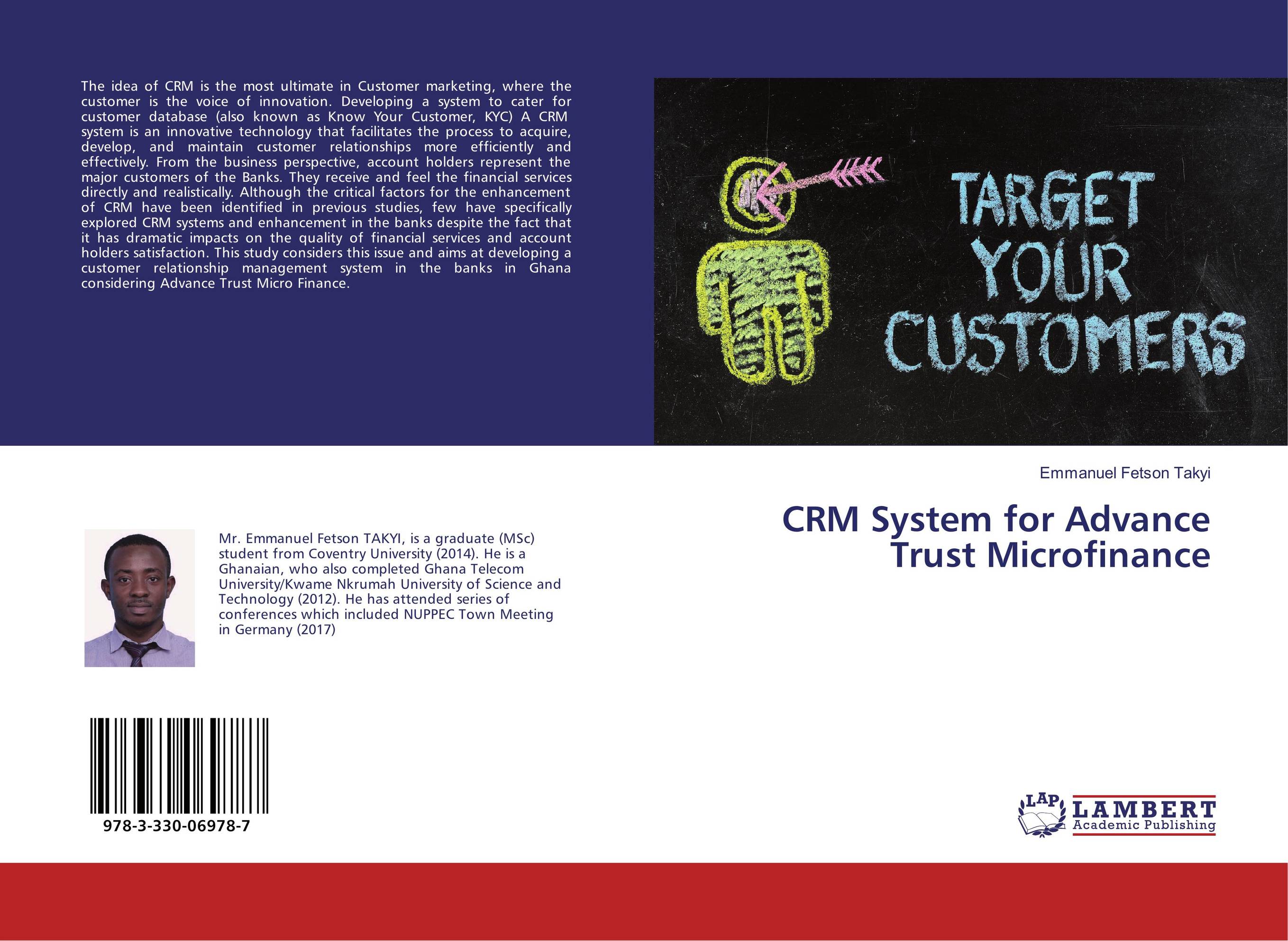 CRM System for Advance Trust Microfinance..