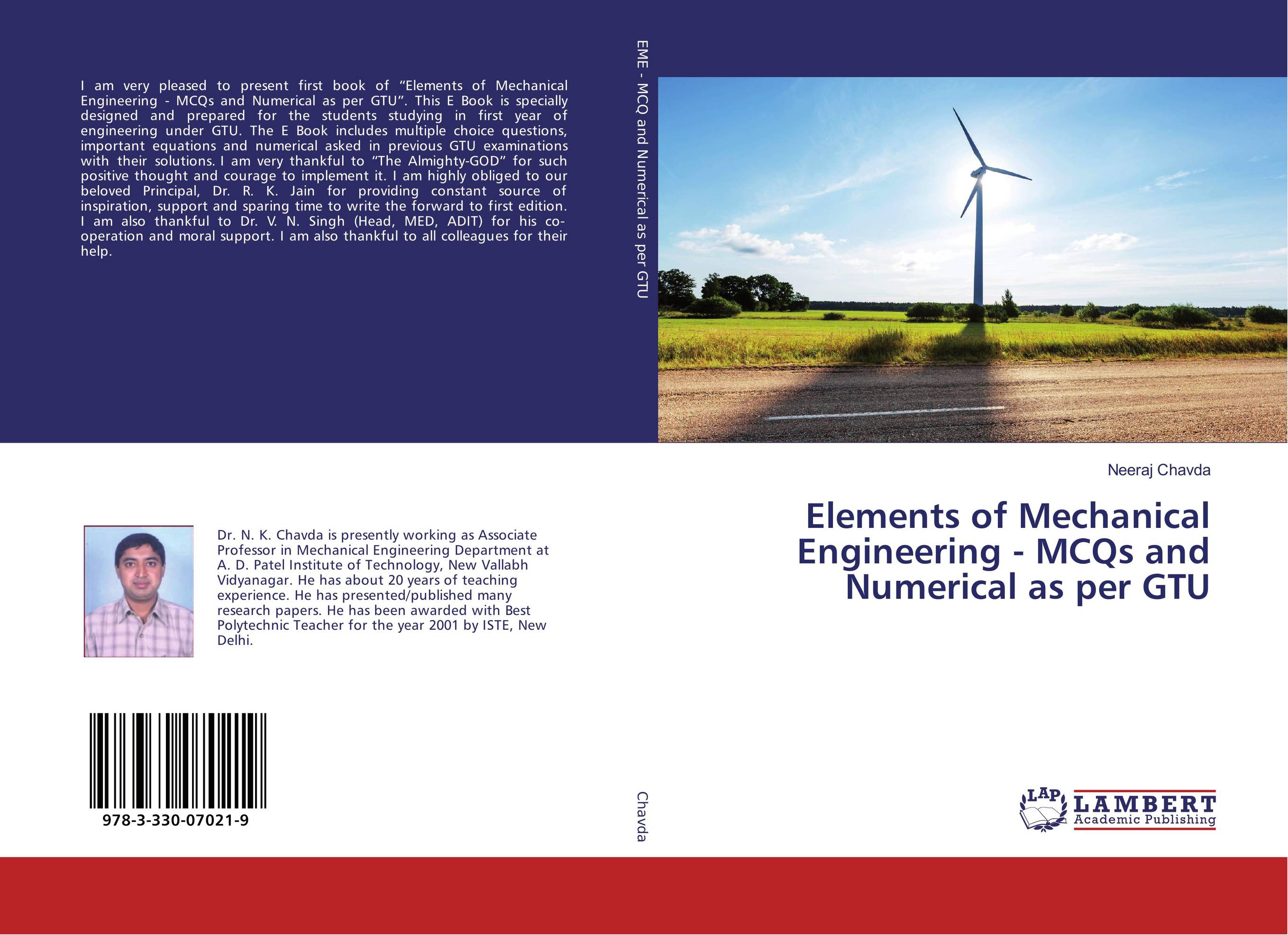 Elements of Mechanical Engineering - MCQs and Numerical as per GTU..