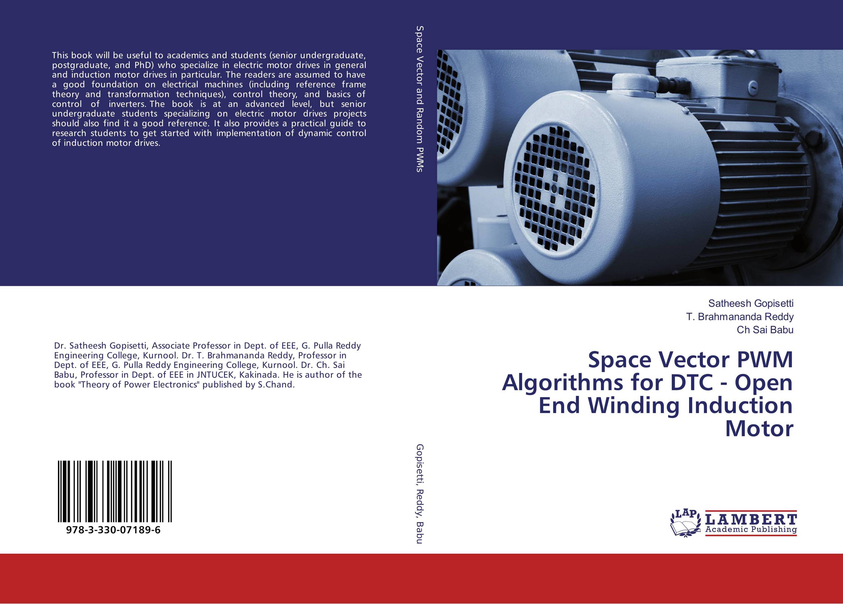 Space Vector PWM Algorithms for DTC - Open End Winding Induction Motor..