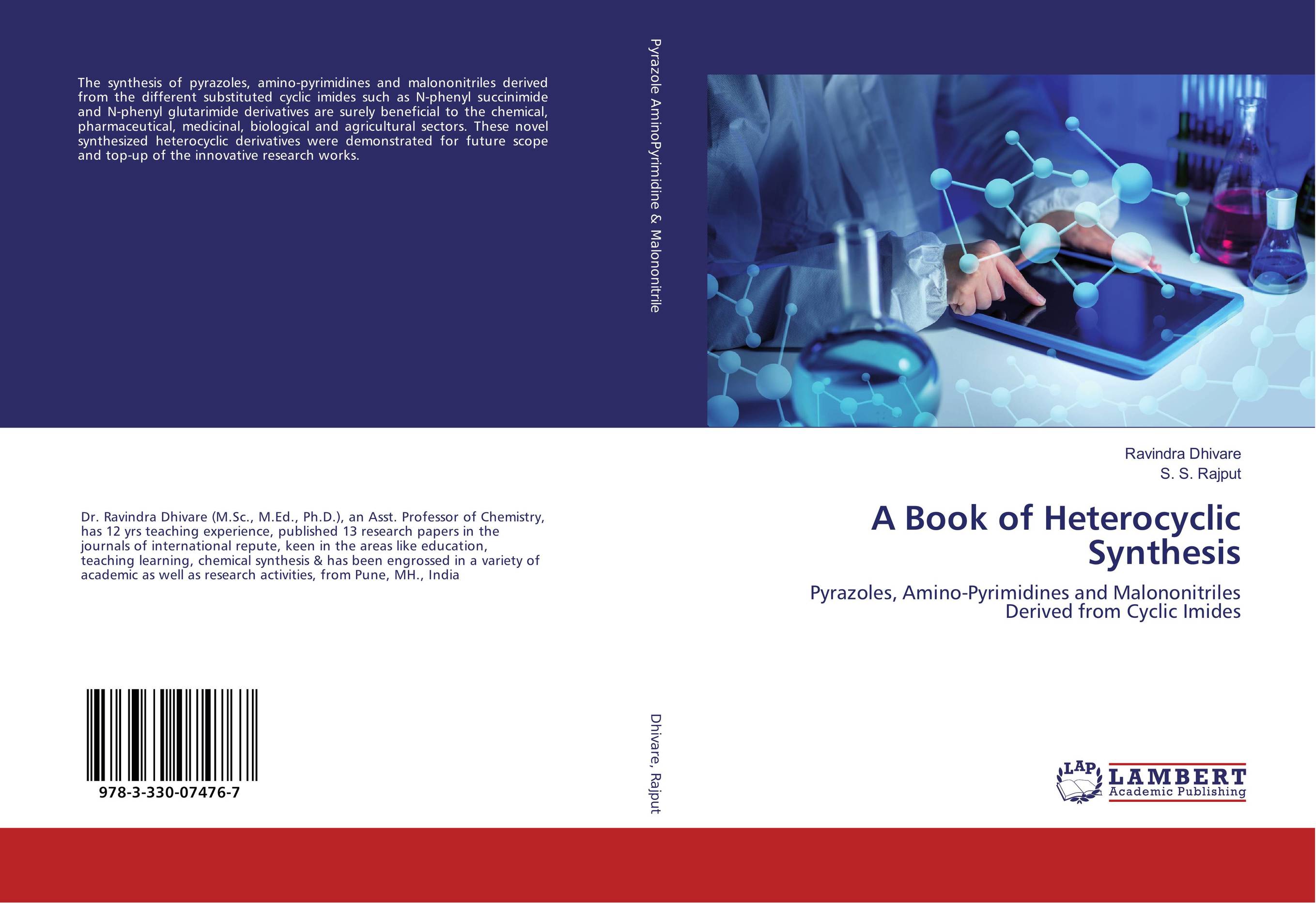 9783330074767 A Book of Heterocyclic Synthesis Ravindra Dhivare and S. S. Rajp 9783330074767 A Book of Heterocyclic Synthesis Ravindra Dhivare and S. S. Rajp