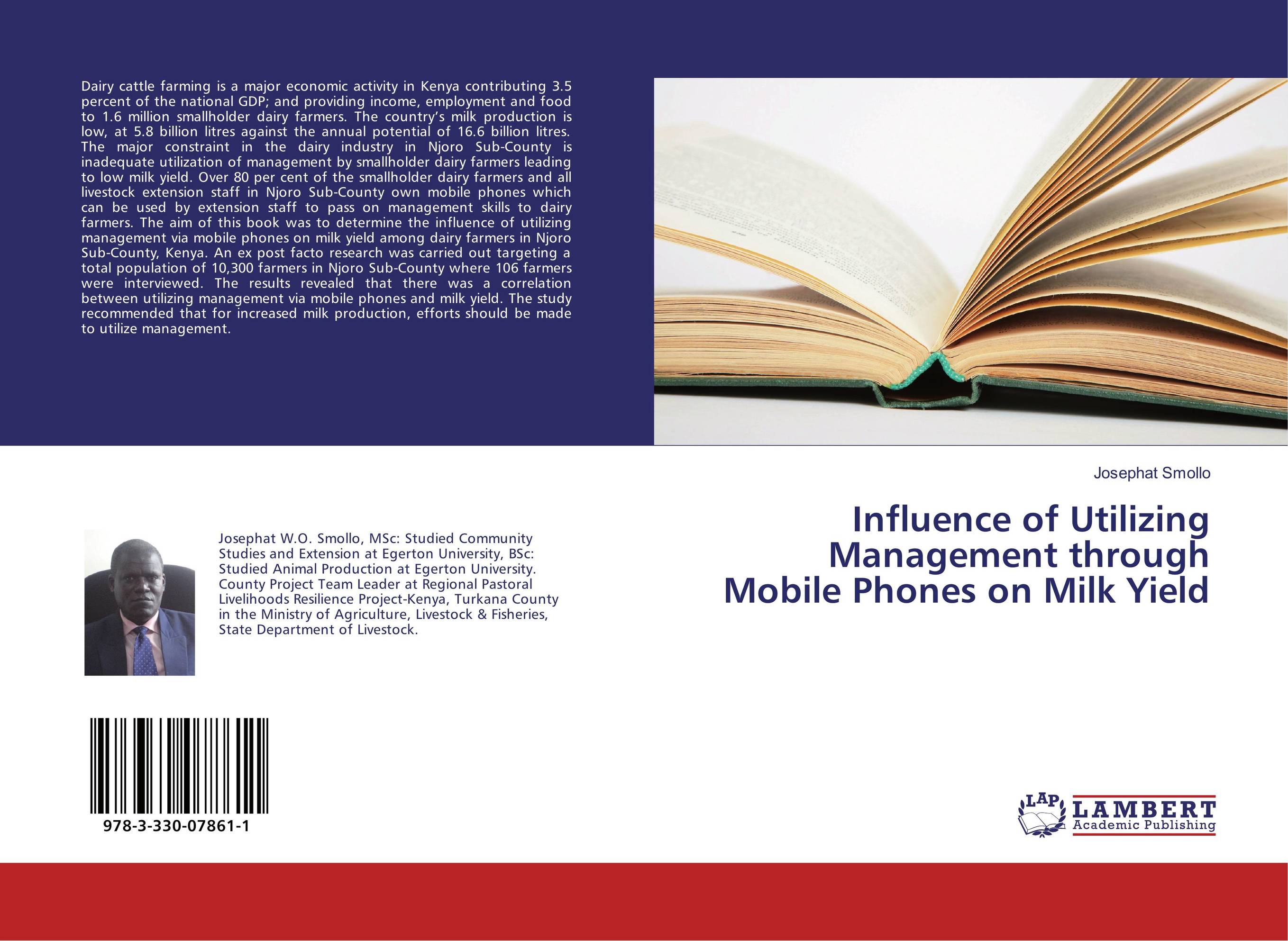 Influence of Utilizing Management through Mobile Phones on Milk Yield..