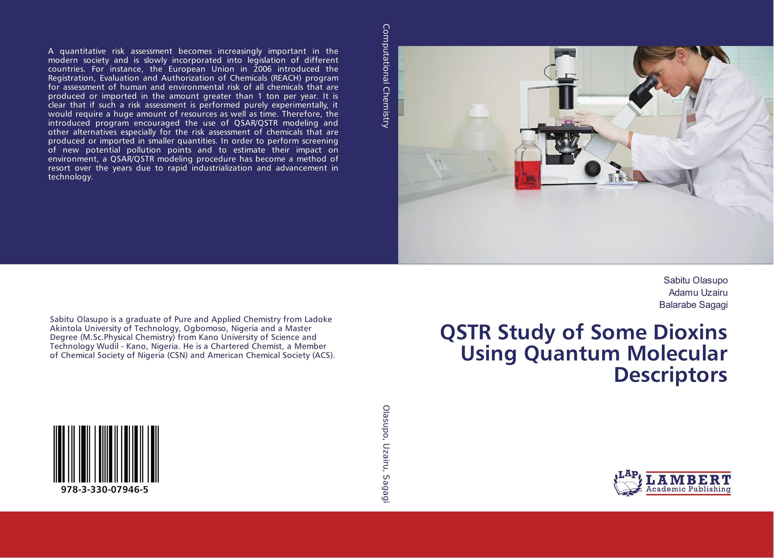 QSTR Study of Some Dioxins Using Quantum Molecular Descriptors..