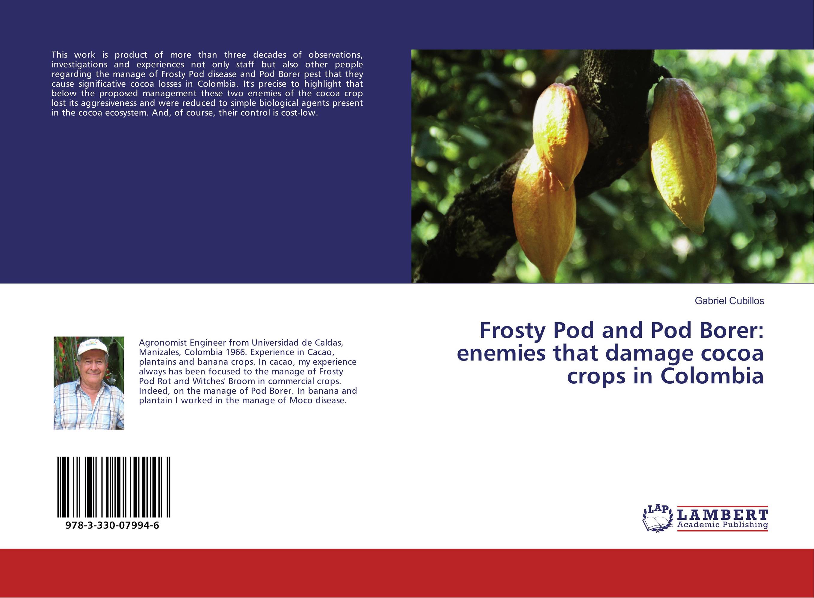 Frosty Pod and Pod Borer: enemies that damage cocoa crops in Colombia..