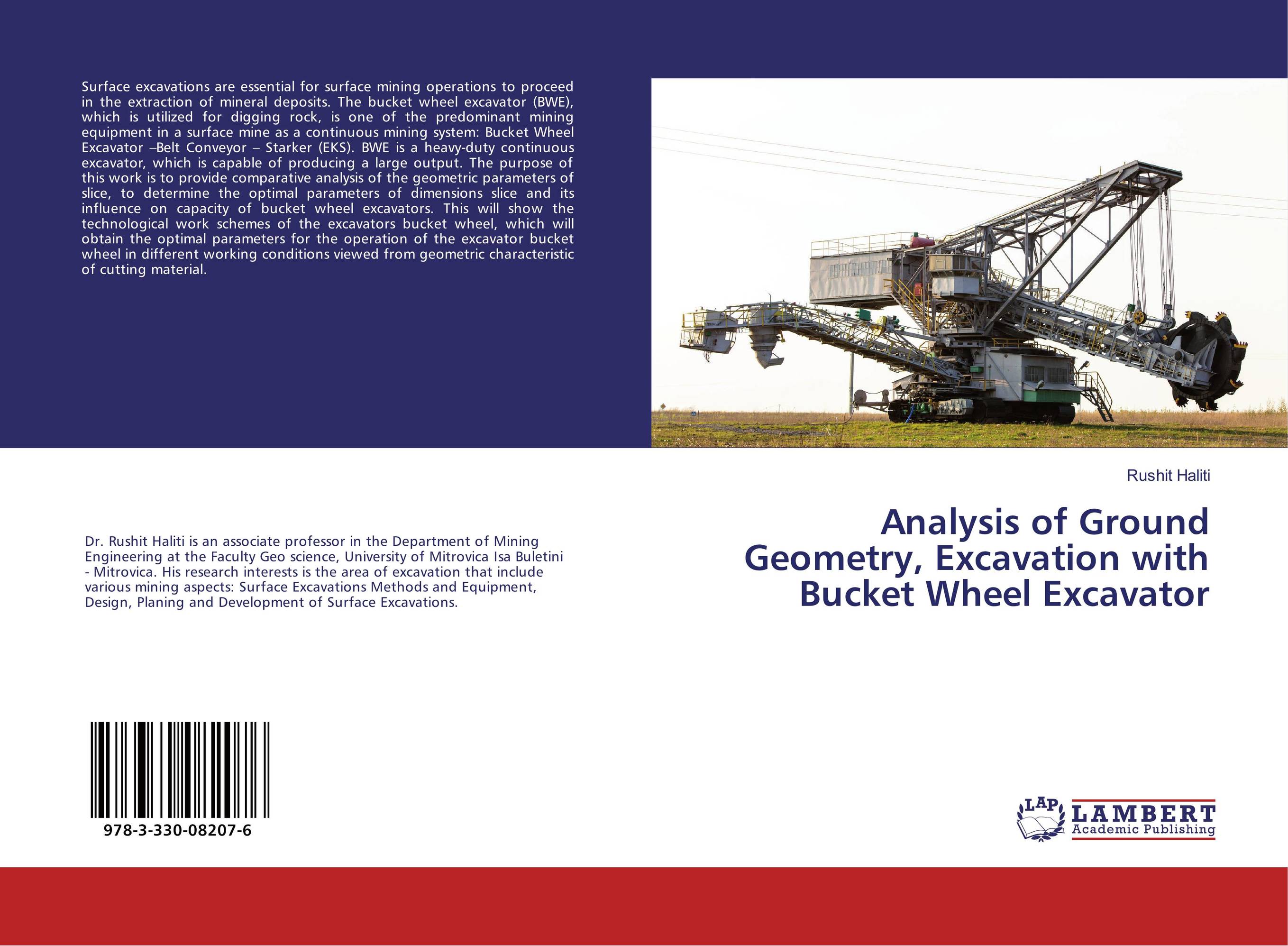 Analysis of Ground Geometry, Excavation with Bucket Wheel Excavator..