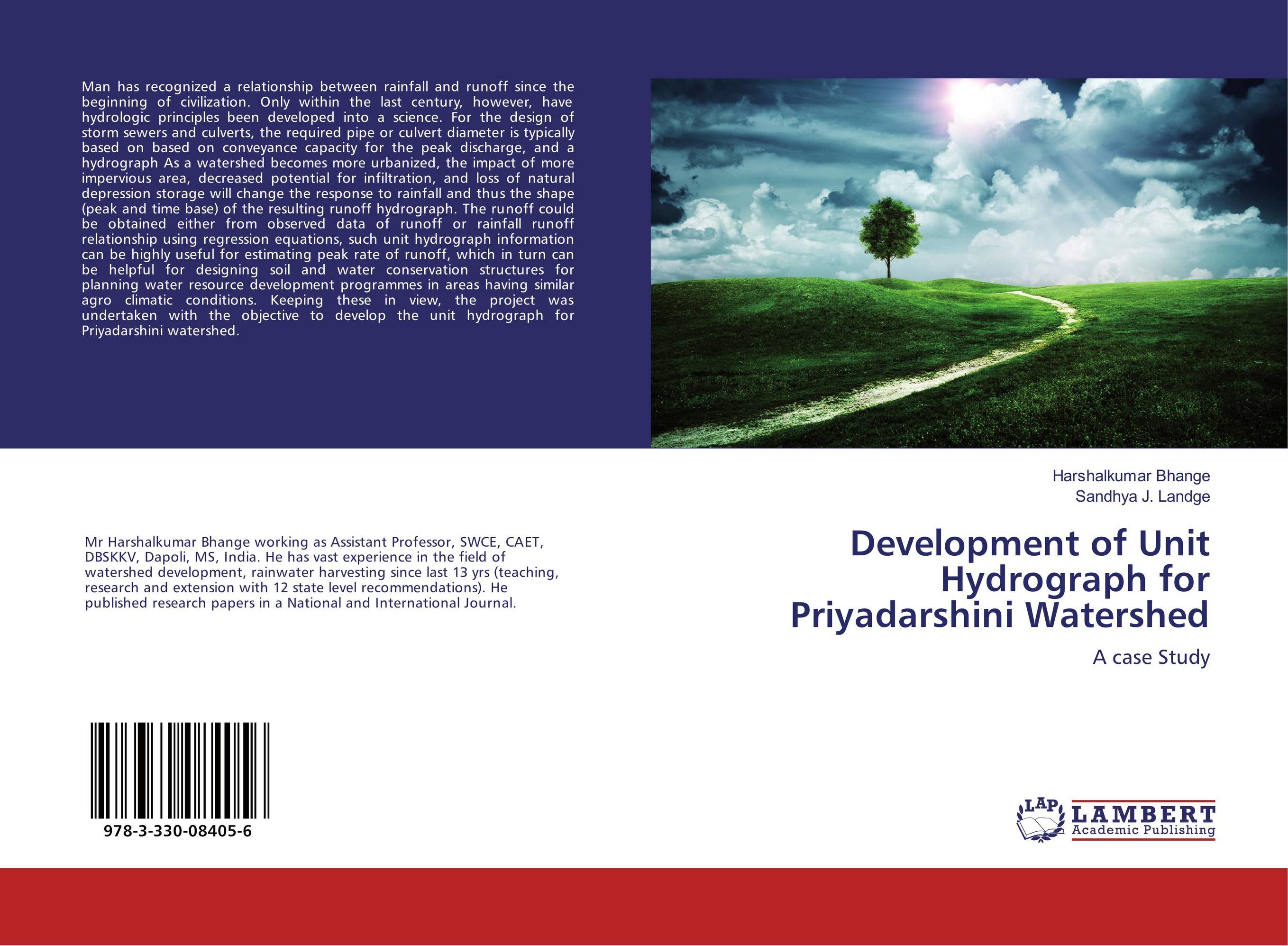 Development of Unit Hydrograph for Priyadarshini Watershed. A case Study.