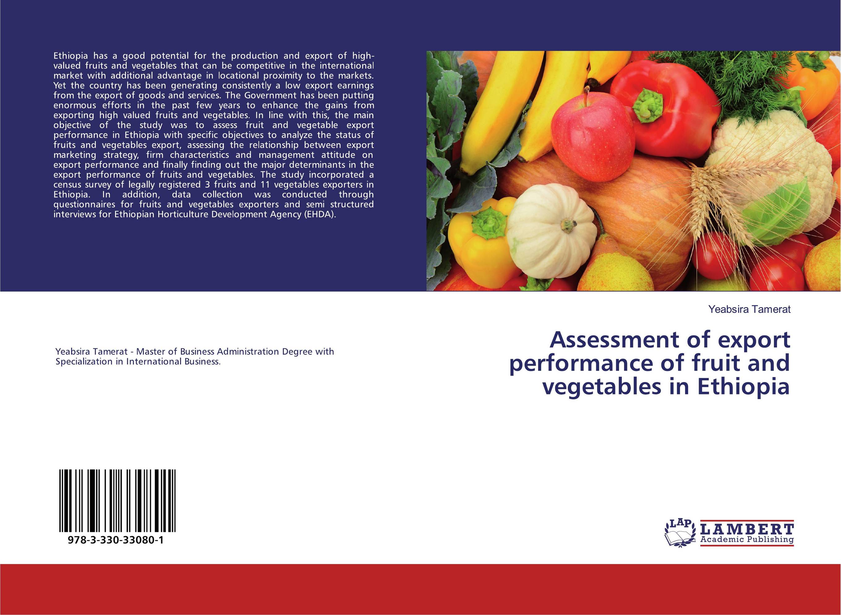 Fruit values. Export Assessment.