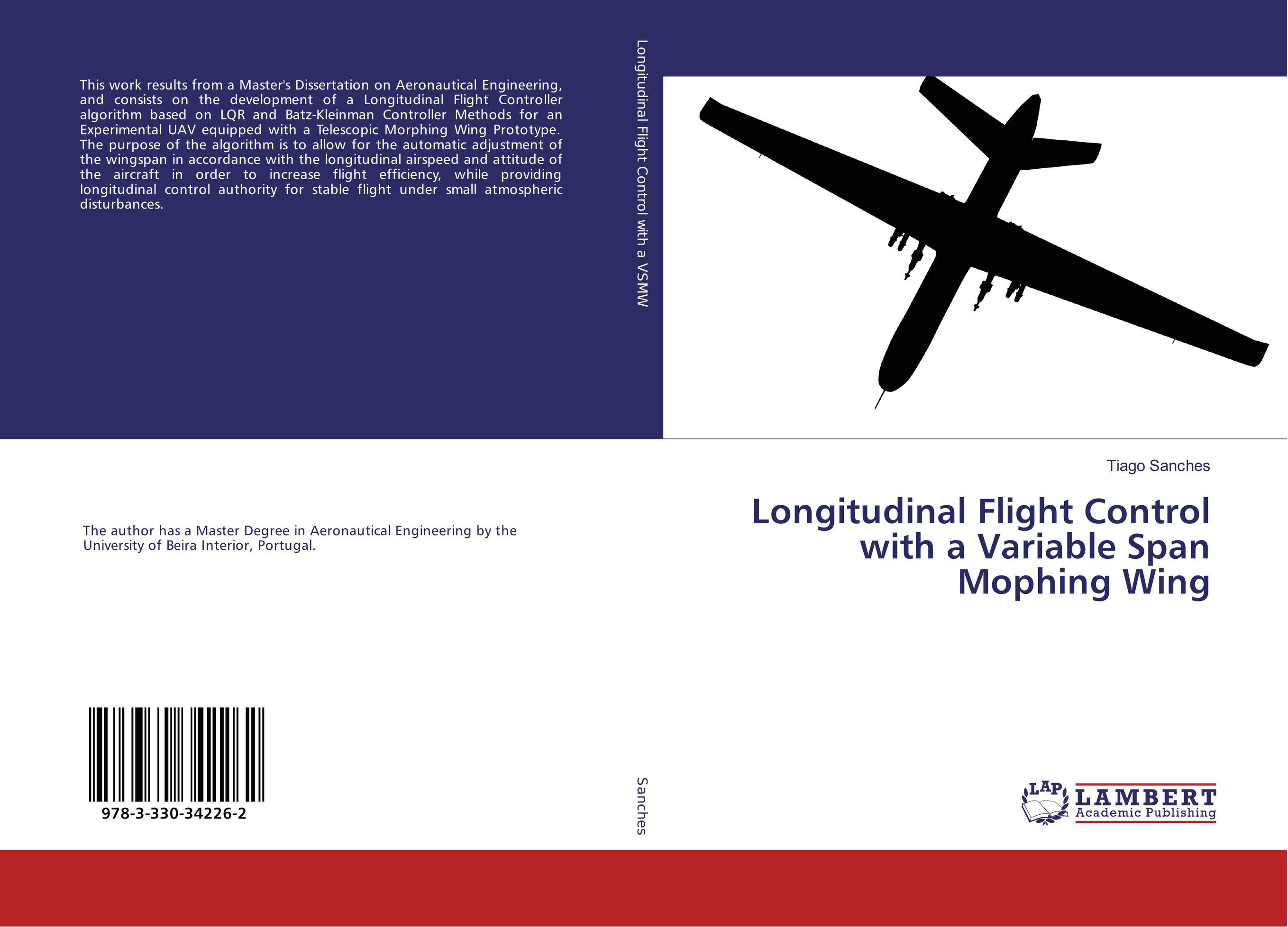 Longitudinal Flight Control with a Variable Span Mophing Wing..