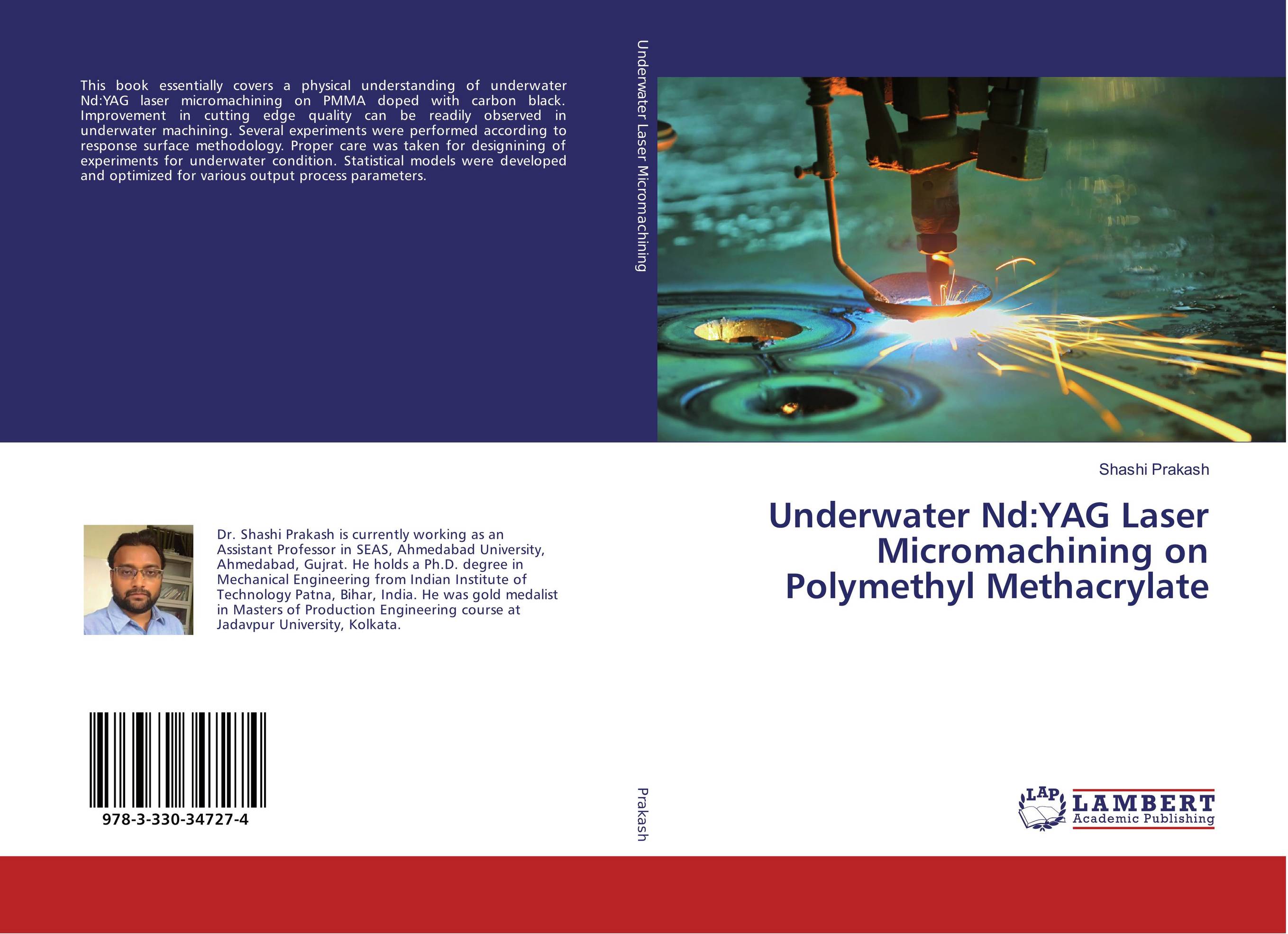 Underwater Nd:YAG Laser Micromachining on Polymethyl Methacrylate..